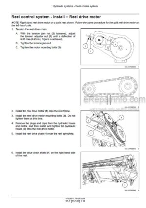 Photo 7 - Case JX70U JX80U JX90U JX100U Service Manual Tractor 87020289