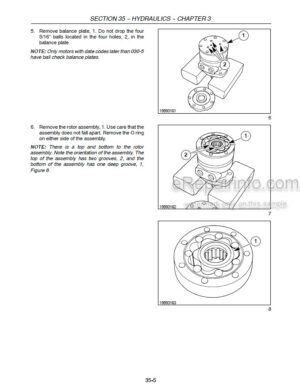 Photo 7 - Case CVX1135 CVX1145 CVX1155 CVX1170 CVX1190 Service Manual Tractor 6-52250R1