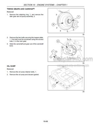 Photo 8 - Case DC93 DC103 Service Manual Disc Mower Conditioner 51586250