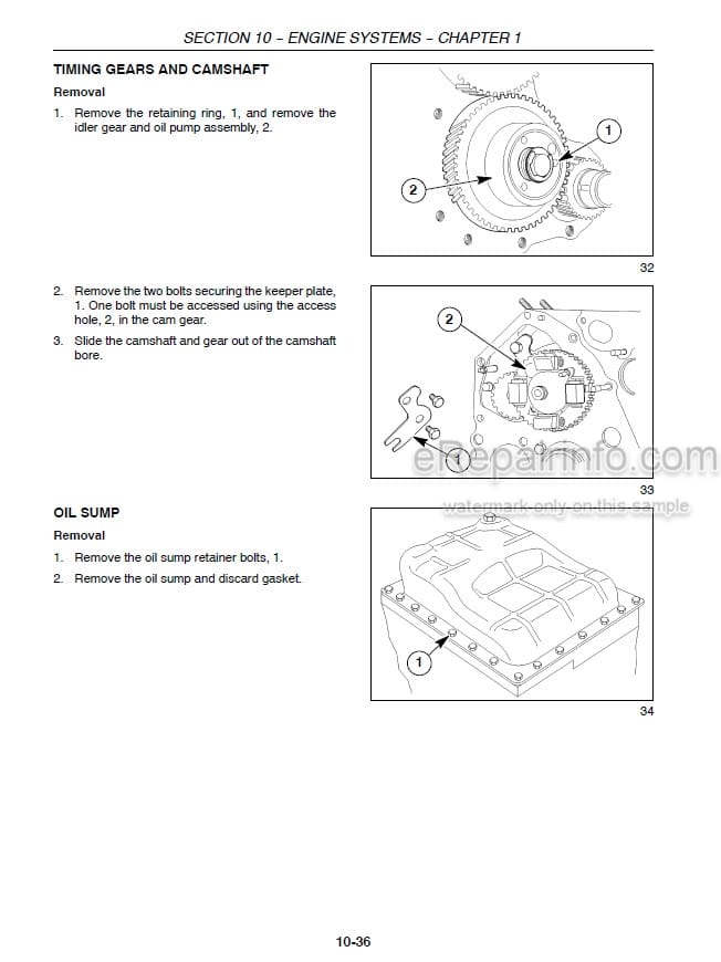 Photo 1 - Case DX18E DX22E DX24E DX25E Repair Manual Tractor 87352316
