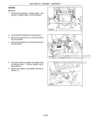 Photo 7 - Case JX35T JX40T JX45T Service Manual Tractor 47899739