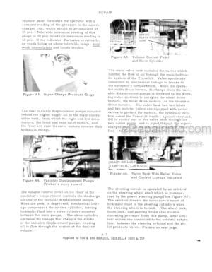 Photo 10 - Case Drott 250 500 650 800 1000 Series Service Manual Travelift Equipment Manual Troubleshooting Repair Operation S406018M1