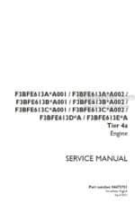 Photo 4 - Case F3BFE613A F3BFE613B F3BFE613C F3BFE613D F3BFE613E Tier 4A Service Manual Engine 84473731