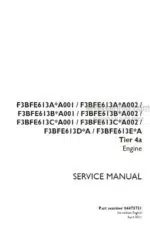 Photo 4 - Case F3BFE613A F3BFE613B F3BFE613C F3BFE613D F3BFE613E Tier 4A Service Manual Engine 84473731