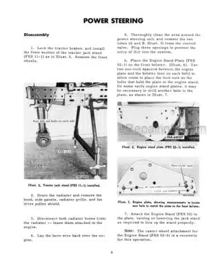 Photo 3 - Case F460 F560 Service Manual Tractor GSS1011Y