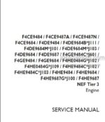 Photo 4 - Case F4CE9484 F4CE9487A F4CE9487N F4CE9684 F4DE9484 F4DE9684B F4DE9684M F4DE9684 F4DE9687 F4GE9484C F4GE9484 F4GE9684 F4HE9484C F4HE9484 F4HE9684 F4HE9687G NEF Tier 3 Service Manual Engine