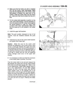 Photo 3 - Case G2.7 G2.7T Service Manual Engine 7-70780