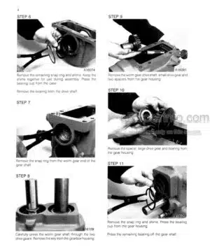 Photo 7 - Case M400T M400W Technical Manual Heavy Type II Light Type III Skid Steer Loader TM5-3805-292-23