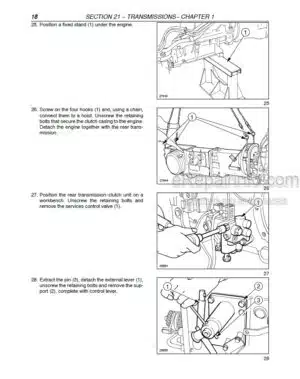 Photo 12 - Case JX1060C JX1070C JX1075C Repair Manual Tractor