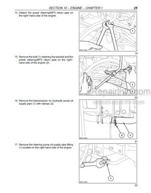 Photo 7 - Case LBX322P LBX322R LBX322S LBX322P LBX332R LBX332R LBX422R LBX422S LBX432R LBX432S Repair Manual Square Baler 87585549