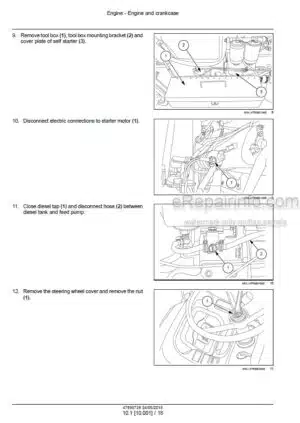 Photo 7 - Case M6KN Technical Manual Forklift Loader DLA700-89-C-8024