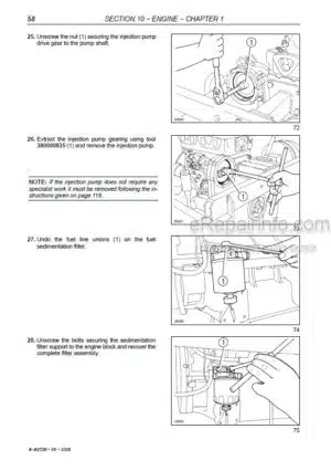 Photo 8 - Case 8500 Service Manual Grain Drill 8-66000