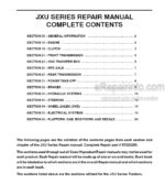 Photo 4 - Case JX70U JX80U JX90U JX100U Service Manual Tractor 87020289