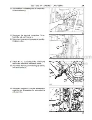 Photo 7 - Case JX95HC Service Manual Tractor 48013265