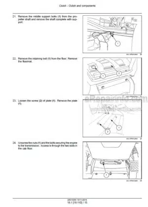 Photo 8 - Case JX95HC Service Manual Tractor 48013265