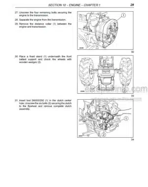 Photo 7 - Case DHX182 DHX212 DHX252 DHX302 DHX362 Repair Manual Draper Header 87032609