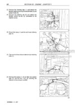 Photo 2 - Case JXU75 JXU85 JXU95 JXU105 JXU115 Service Manual And Supplement Tractor 87679936A