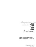 Photo 5 - Case L530 L540 L550 L560 Service Manual Front Loader 47743054