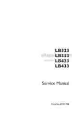 Photo 5 - Case LB323 LB333 LB423 LB433 Service Manual Square Baler 87491708