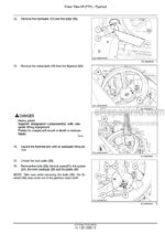 Photo 2 - Case LB324 LB334 LB424 LB434 Service Manual Square Baler 47510985