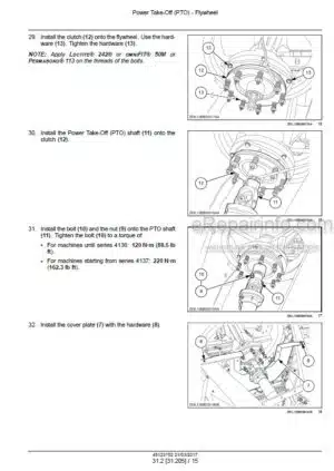 Photo 8 - Case JX1070U JX1080U JX1090U JX1100U Service Manual And Updates Tractor