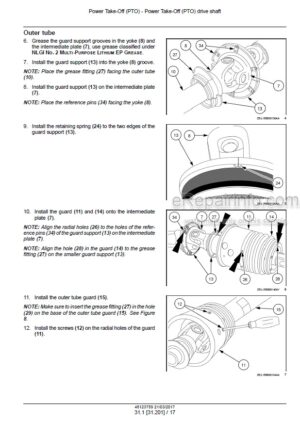 Photo 6 - Case LB434XL Service Manual Square Baler 48123759