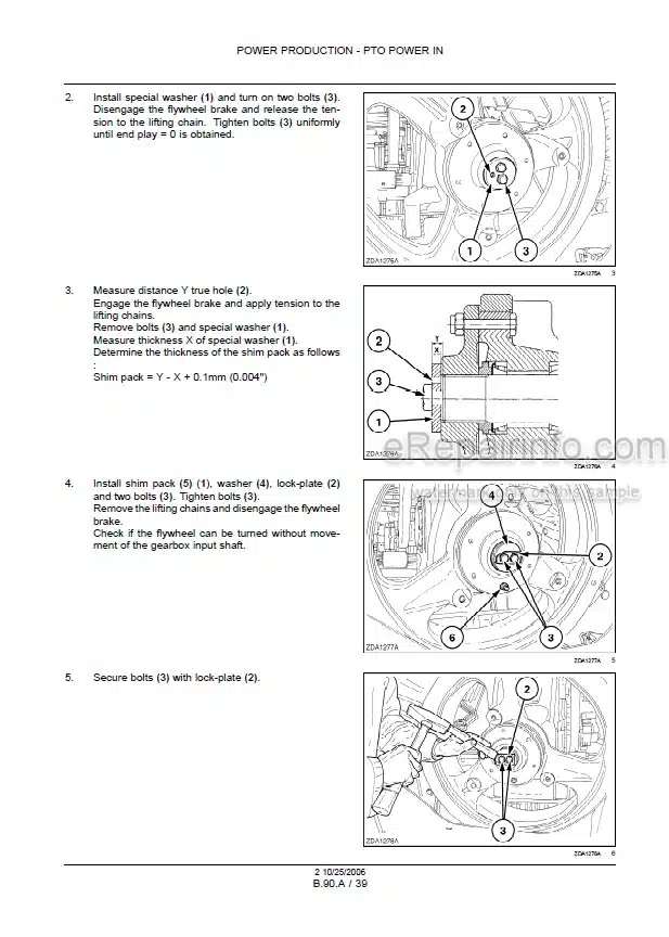 Photo 1 - Case LBX322P LBX322R LBX322S LBX322P LBX332R LBX332R LBX422R LBX422S LBX432R LBX432S Repair Manual Square Baler 87585549