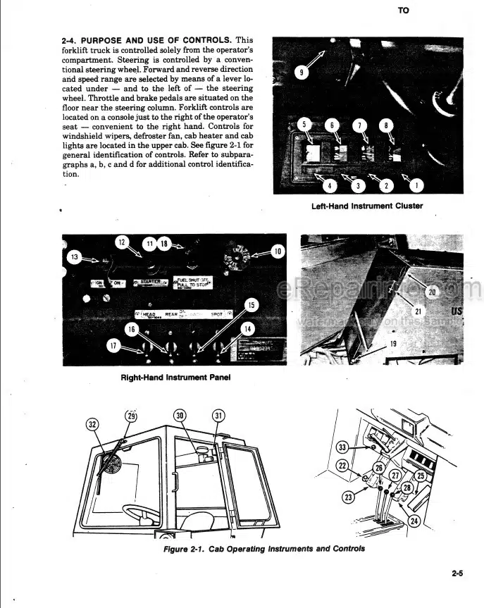Photo 1 - Case M13K Military Manual Articulated Forklift Truck 39301-01-182-0119