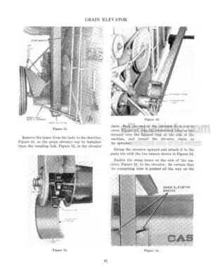 Photo 1 - Case M2 K2 SP9 SP12 SP12-R Service Manual Combine 5838