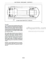 Photo 5 - Case MD72 MD82 MD92 Service Manual Disc Mower 84207378