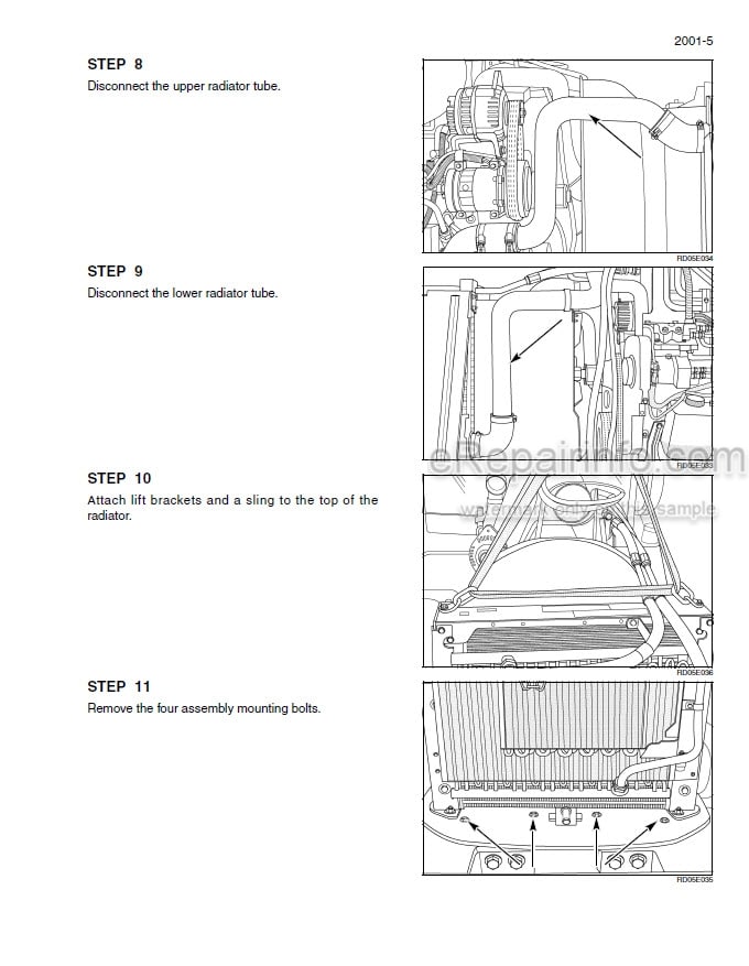 Photo 1 - Case MX215 MX245 MX275 MX305 310 Magnum Repair Manual Tractor