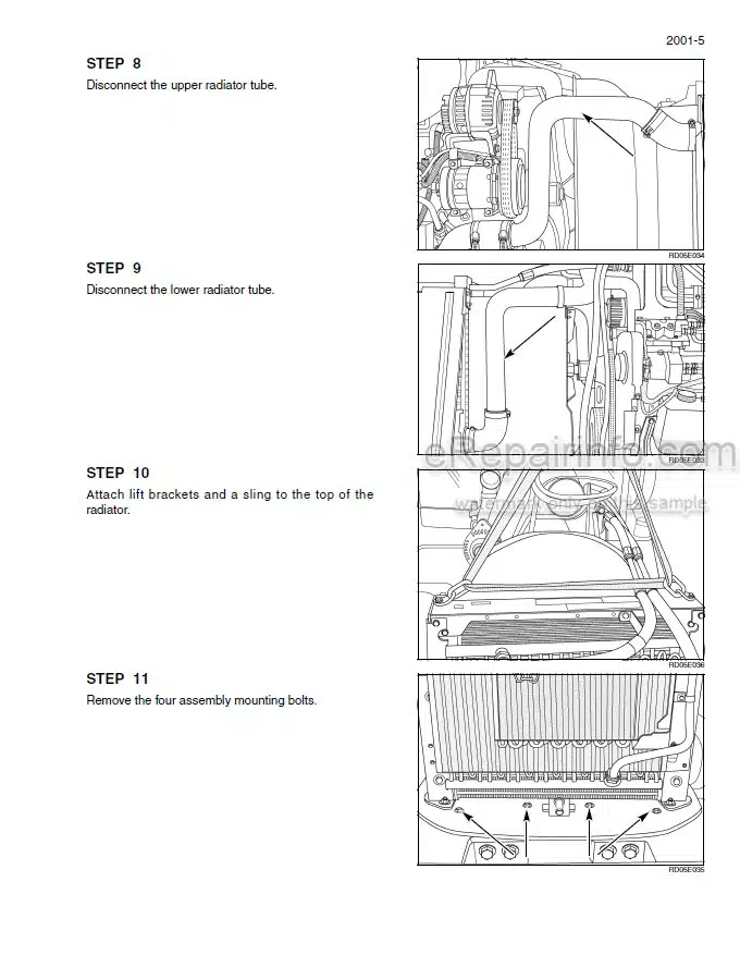 Photo 1 - Case MX215 MX245 MX275 MX305 310 Magnum Repair Manual Tractor