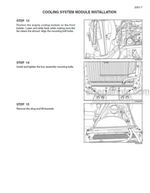 Photo 1 - Case MX215 MX245 MX275 MX305 310 Magnum Repair Manual Tractor 87710915