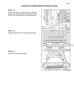 Photo 7 - Case MX215 MX245 MX275 MX305 310 Magnum Repair Manual Tractor 87710915