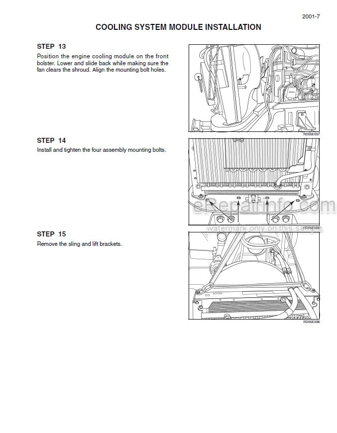 Photo 1 - Case MX215 MX245 MX275 MX305 310 Magnum Repair Manual Tractor 87710915
