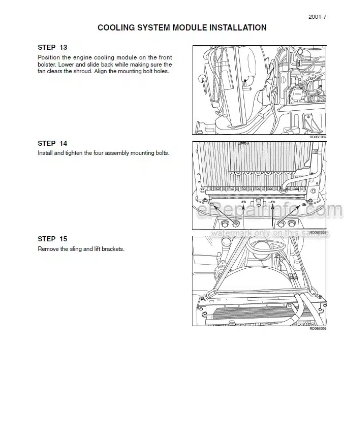 Photo 1 - Case MX215 MX245 MX275 MX305 310 Magnum Repair Manual Tractor 87710915