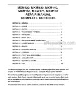 Photo 4 - Case MXM120 MXM130 MXM140 MXM155 MXM175 MXM190 Repair Manual Tractor 87613647