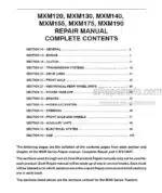 Photo 4 - Case MXM120 MXM130 MXM140 MXM155 MXM175 MXM190 Repair Manual Tractor 87613647