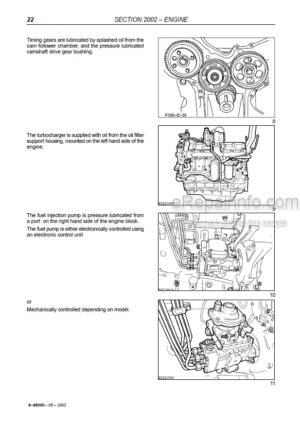 Photo 7 - Case RBX343 Silage Pack Repair Manual Round Baler 87617408