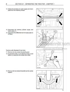 Photo 1 - Case MXU Maxxum Pro Multicontroller X Line Series Repair Manual Tractor 87496334