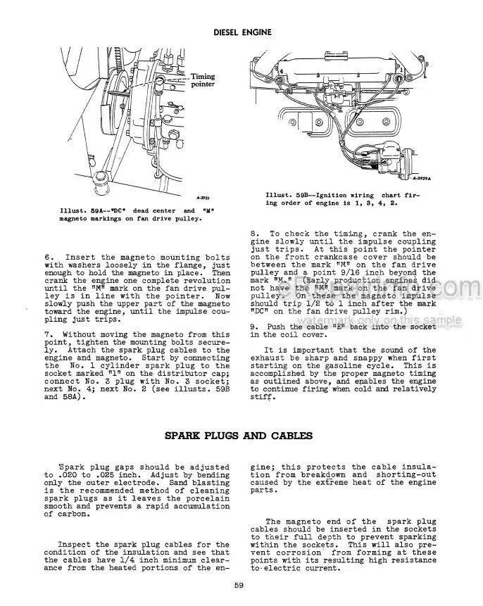 Photo 1 - Case M MD 6 Farmall Series Service Manual Tractor Crawler Power Unit GSS5033