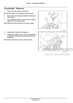 Photo 11 - Case Mitsubishi S4L2 S4L Service Manual Engine 47372931