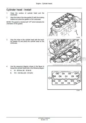 Photo 11 - Case Mitsubishi S4Q2 S4Q Service Manual Engine 47372932