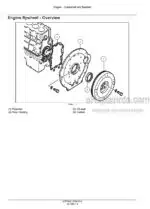 Photo 5 - Case Mitsubishi S4Q2 S4Q Service Manual Engine 47372932