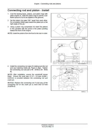 Photo 5 - Case N843H N843L N843 N844LT N844L N844T N844 ISM Tier 3 Service Manual Engine