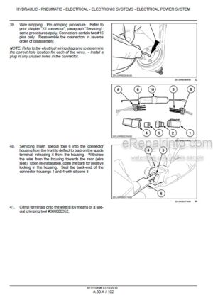 Photo 8 - Case JX60 JX70 JX80 JX90 JX95 Repair Manual Tractor 87649366