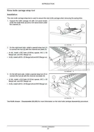 Photo 8 - Case JX1060C JX1070C JX1075C JX1085C JX1095C Repair Manual Tractor 87393635