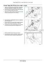 Photo 2 - Case RB455 RB465 RB565 Service Manual Round Baler 84546102