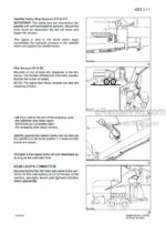 Photo 2 - Case RBX341 Silage Pack Repair Manual And Supplement Round Baler 6-33700