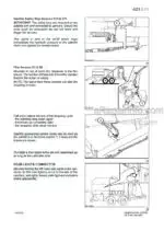 Photo 2 - Case RBX341 Silage Pack Repair Manual And Supplement Round Baler 6-33700